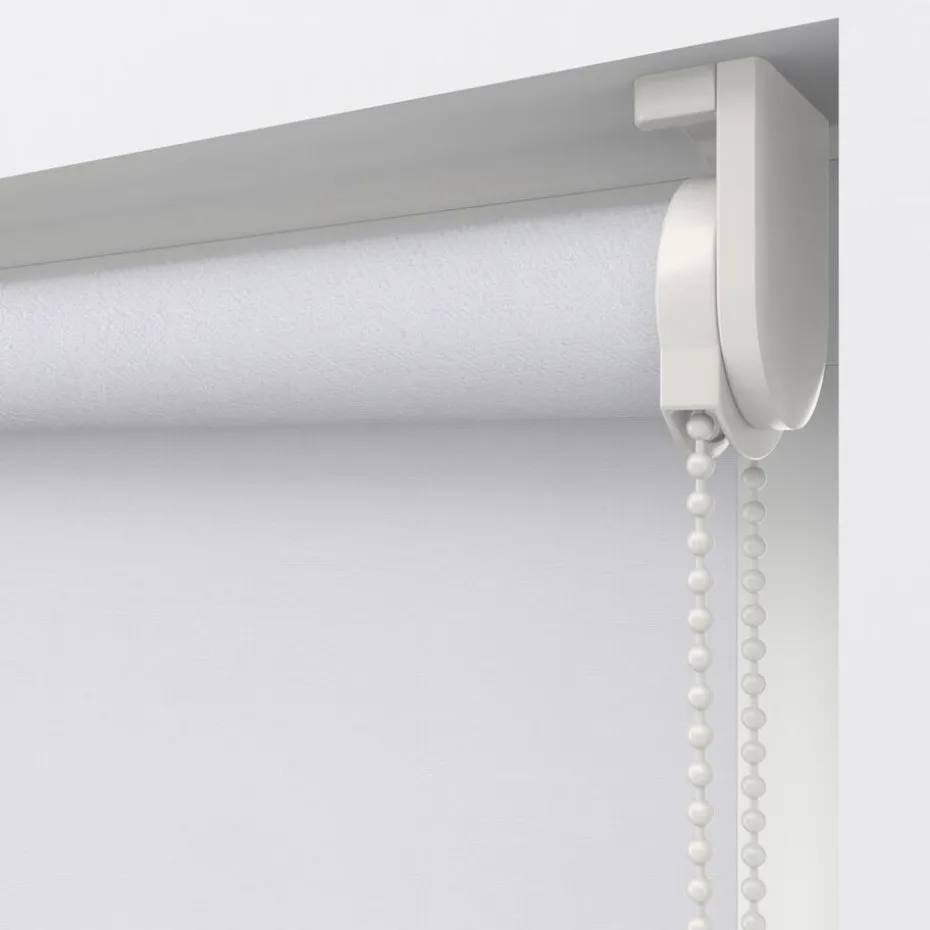 Kwantum Rolgordijnen | Fenstr Rolgordijn Noor  Verduisterend Wit