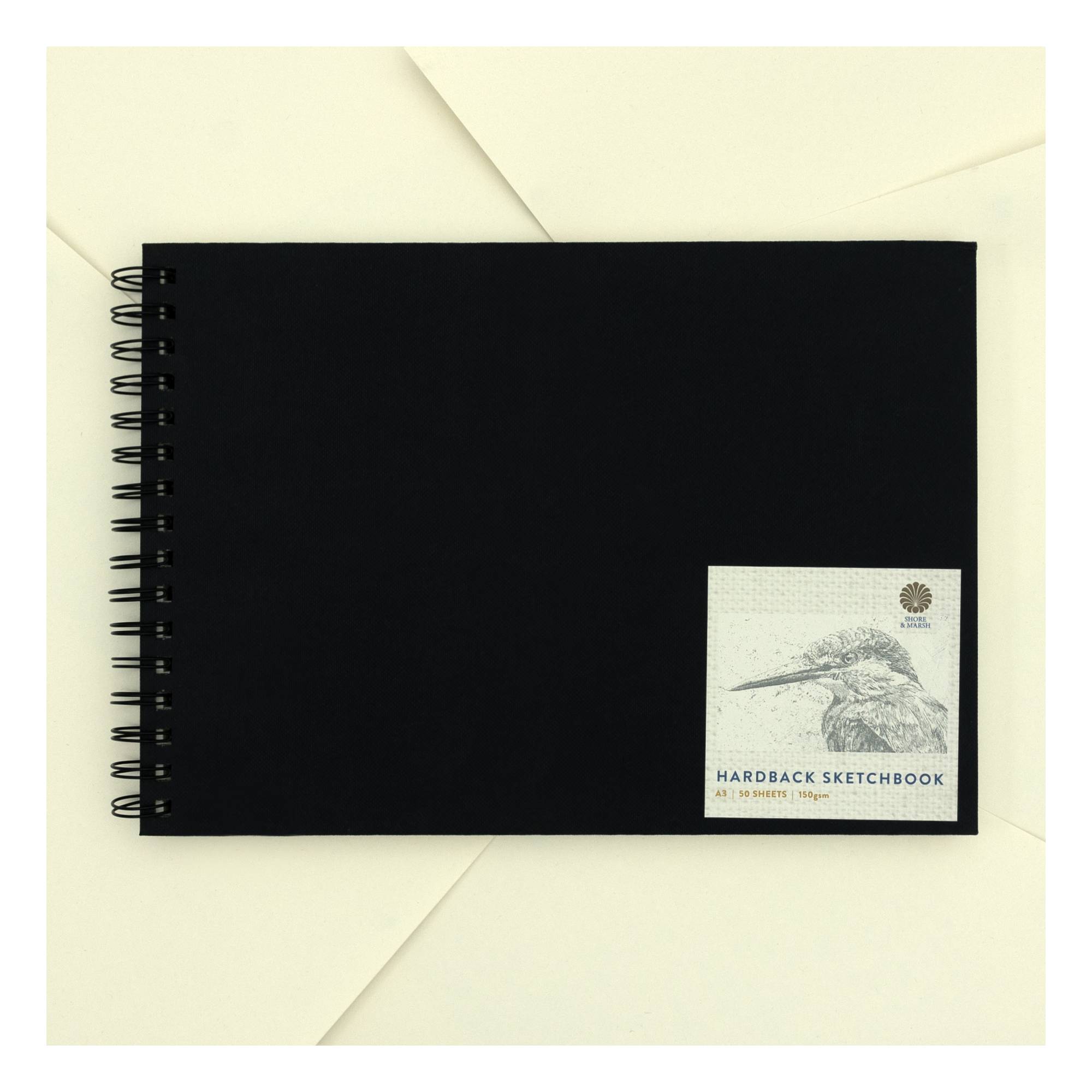 Shore & Marsh Landscape Hardback Sketchbook A3 50 Sheets