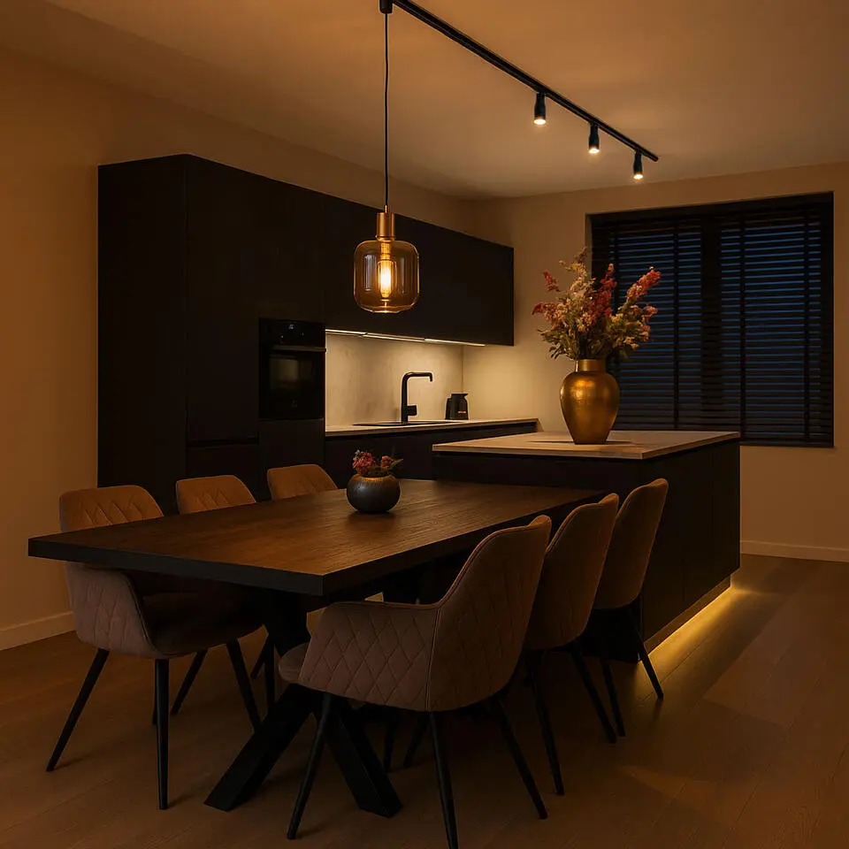 Qazqa hanglamp zuzanna grijs e27