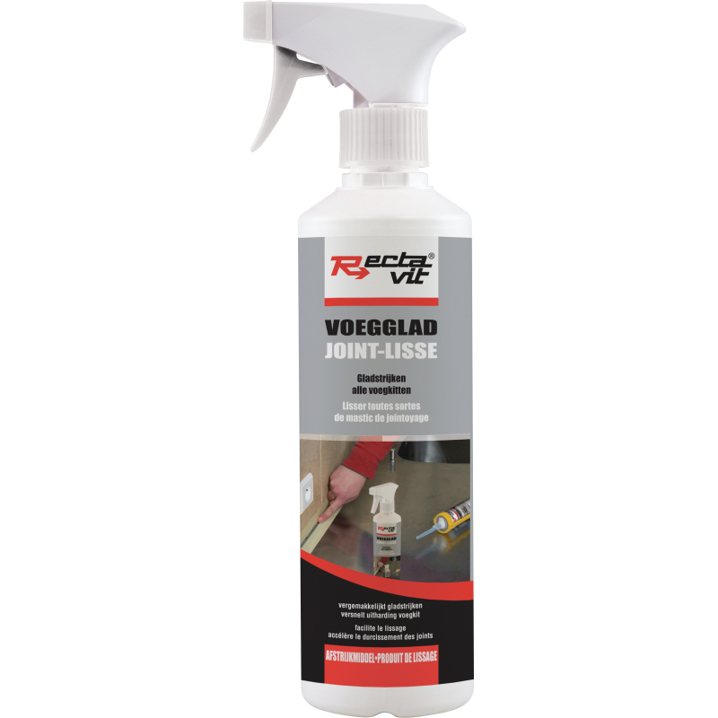 Liquide universel Joint-Lisse pour le lissage de mastic frais 500 ml RECTAVIT