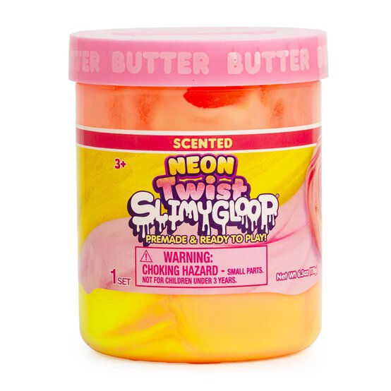 SlimyGloop Neon Twist Pink Lemonade Butter
