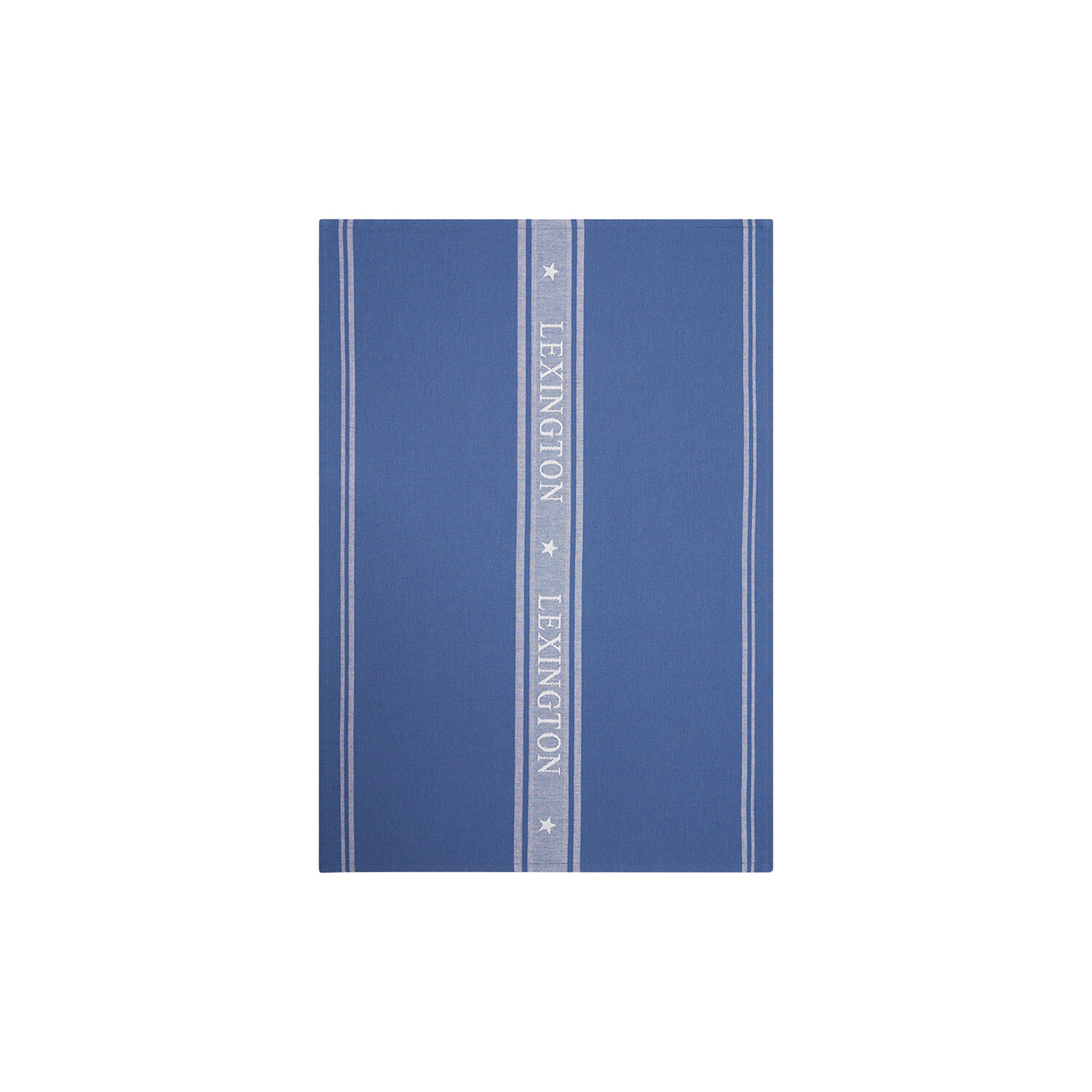 Icons Cotton Jacquard Star viskestykke, blue/white