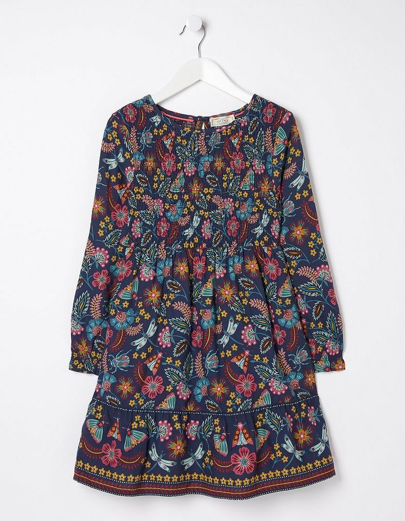 Aria Garden Floral Print Dress