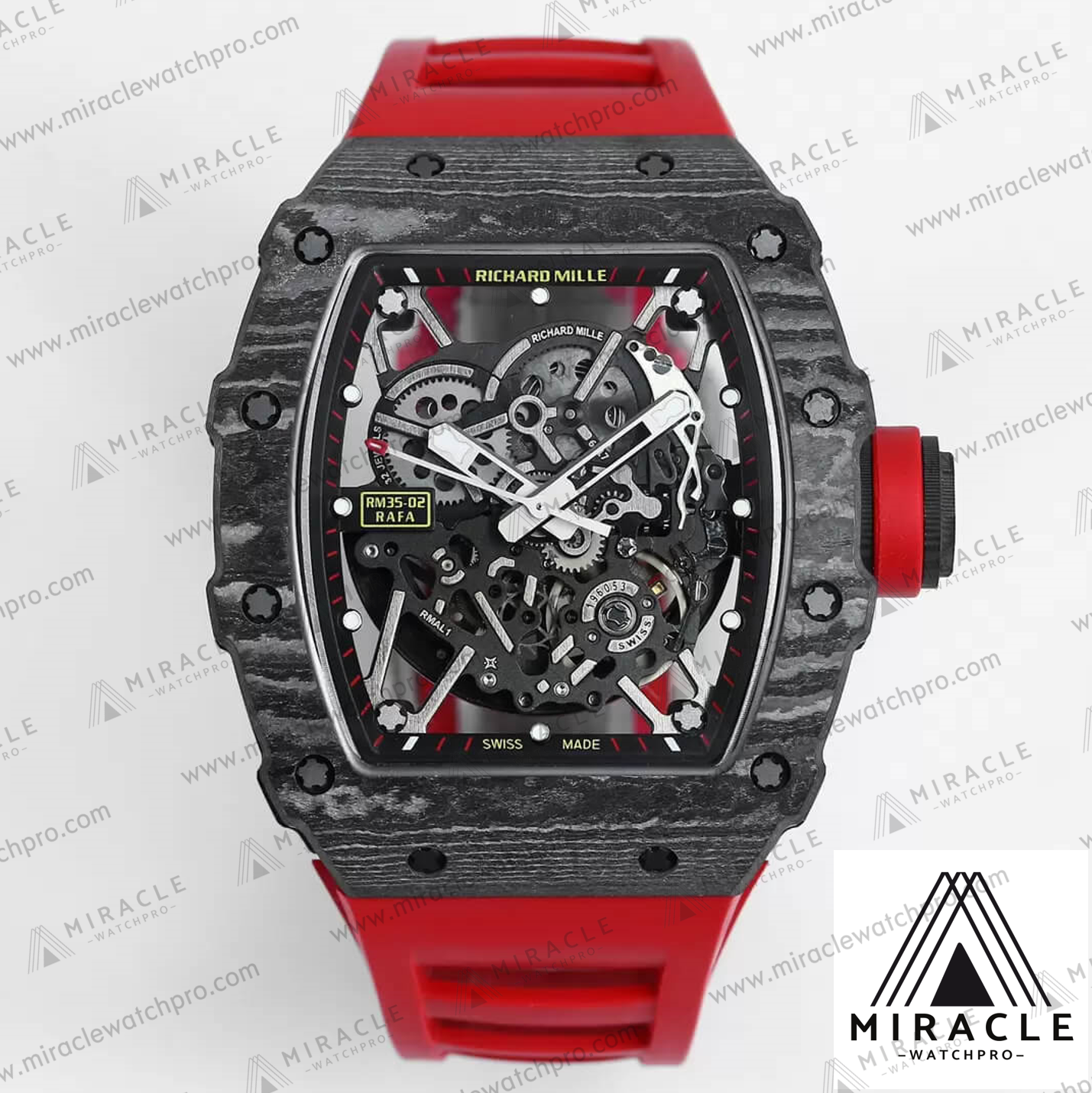 Replica Watch-RICHARD MILLE-ref.RM 35-02-Elite Clone-42.70mm x 49.94mm