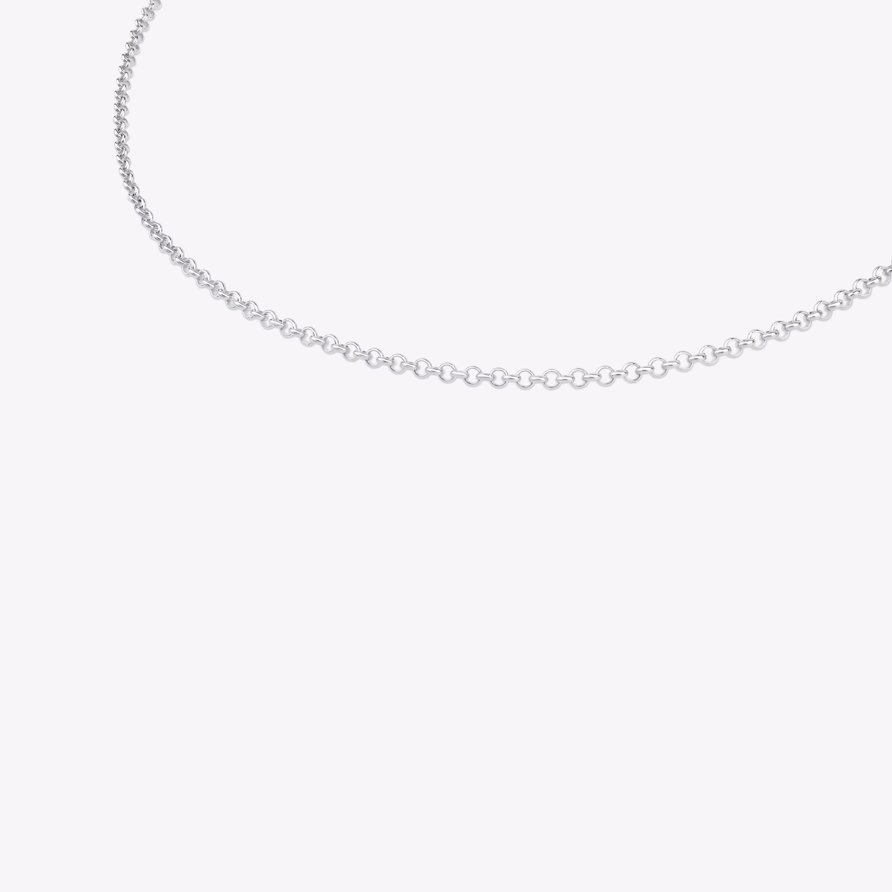 Cadena mediana de plata con bolas, 50 cm TOUS Chain