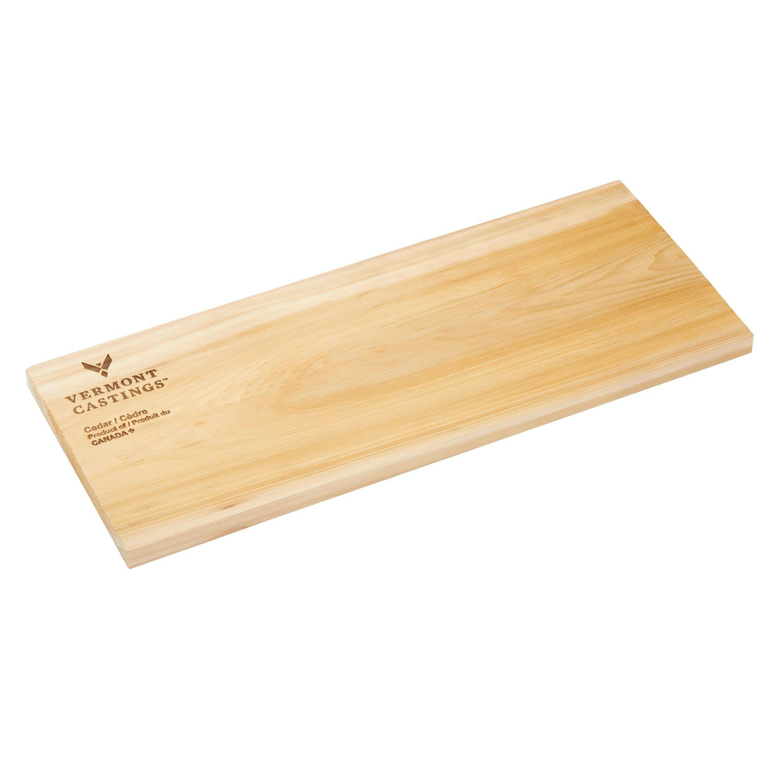 Vermont Castings 17-in FSC Cedar Wood Infusion Plank for BBQ Cooking & Serving
