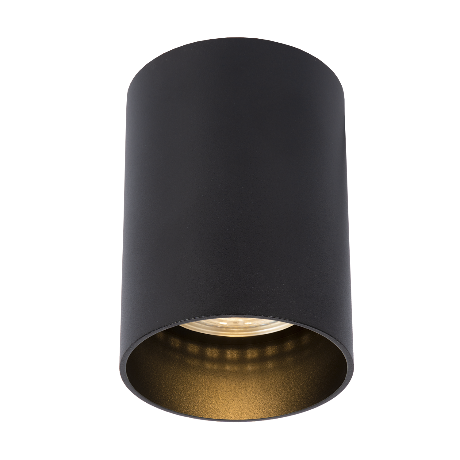 Atmooz Plafondlamp Nuo Fix - Zwart Metaal - Opbouw Plafondspot