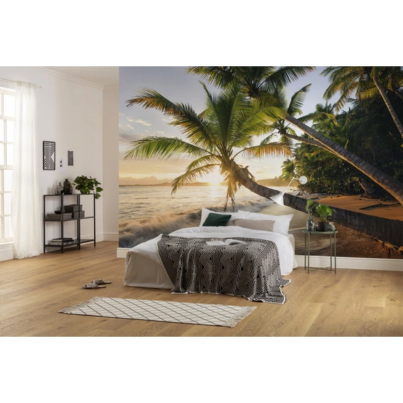 Vliestapete »Strandgeheimnis«, Breite 450 cm, seidenmatt