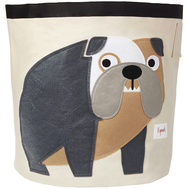 - Sac à jouets Bouledogue (43 x 43 cm)