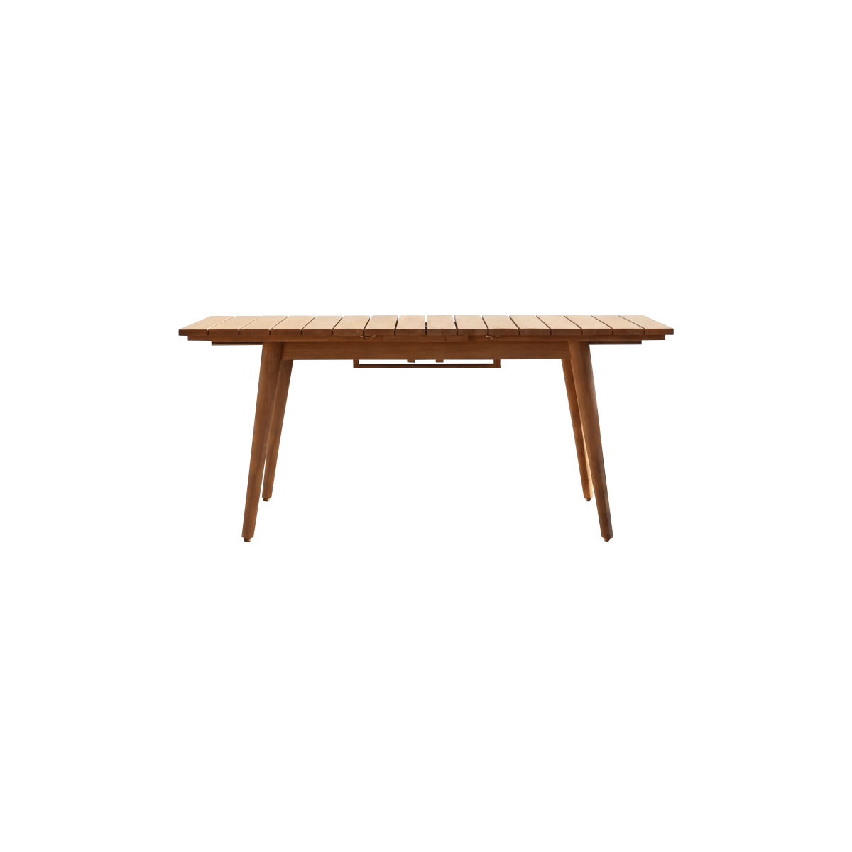 Tikamoon - Uitschuifbare tuintafel in massief teak 6-8 pers. Vadim