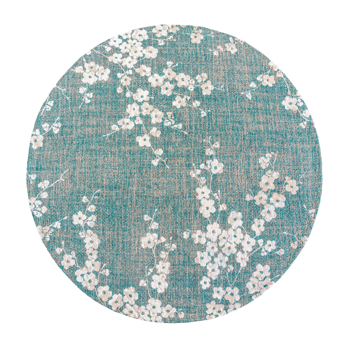 Ecorugs vloerkleed Lake Blue - blauw - 140x140cm