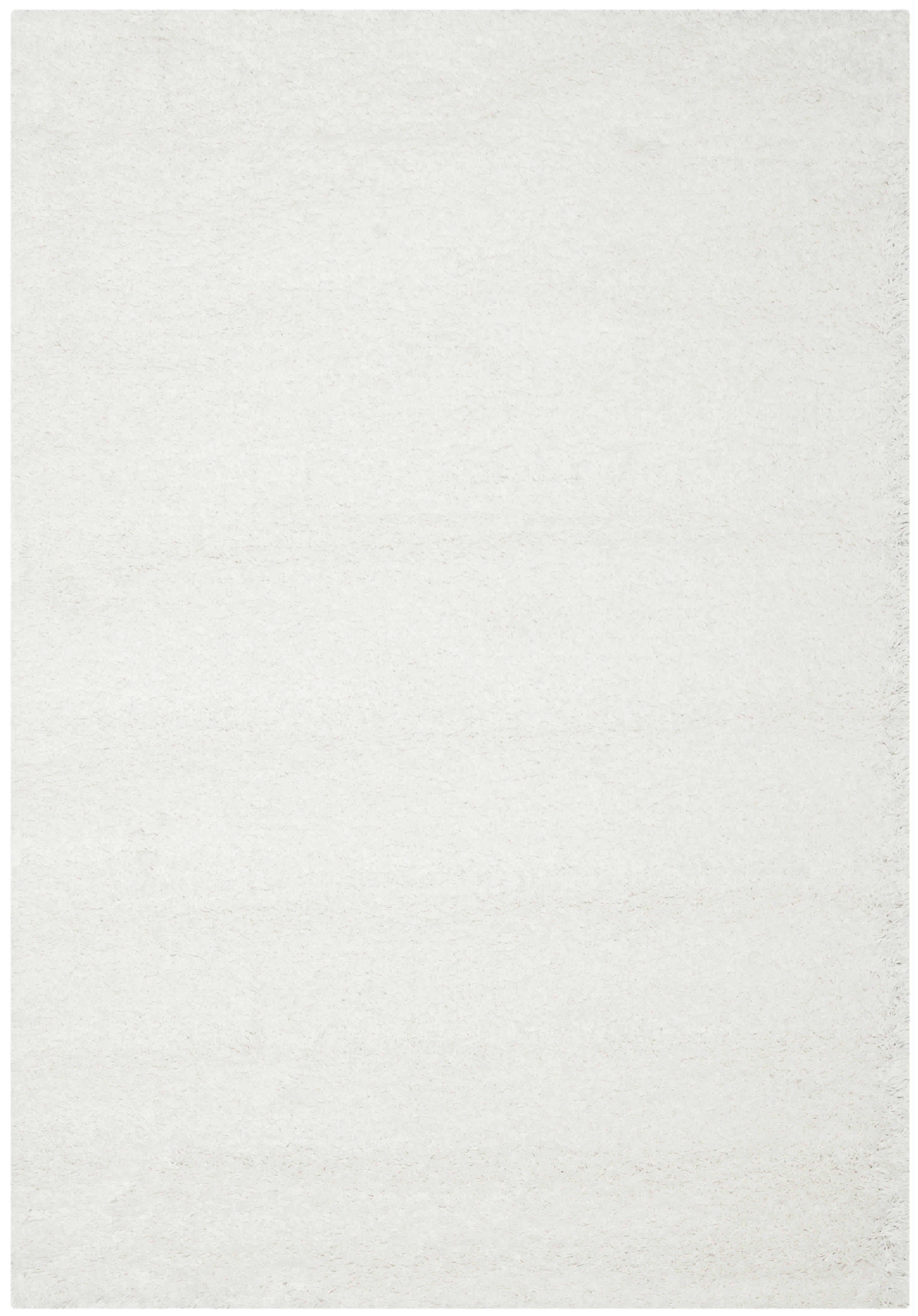 CALIFORNIA SHAG - Tapis de salon interieur hirsute en blanc, 122 x 183 cm