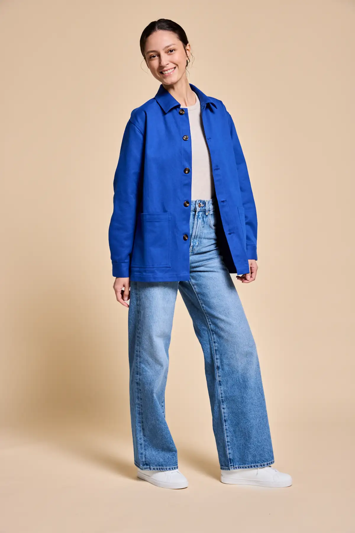 Veste mixte Marcel Bleu électrique