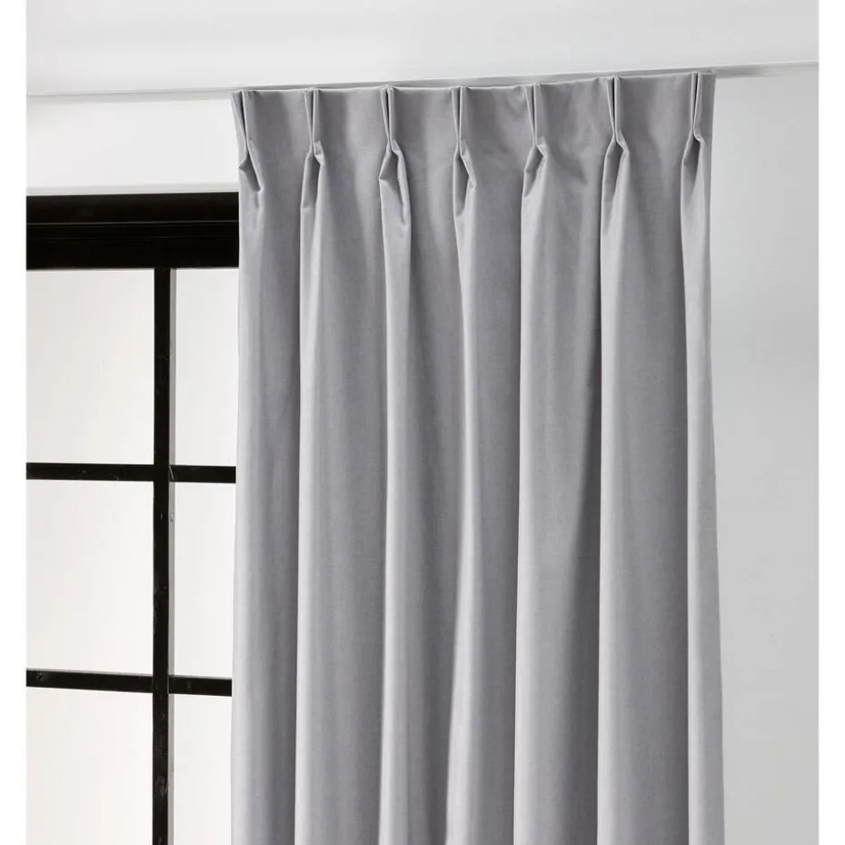 Kwantum Vouwgordijnen | Gordijnen | Gordijn Mathijs  Grijs