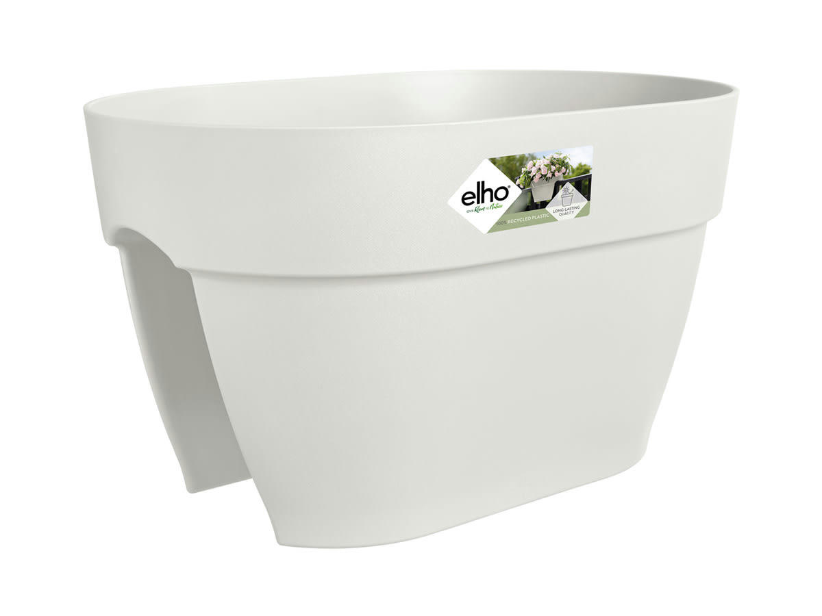 VIBIACAMPANA - Balconnière 27x46x24cm en polypropylène blanc