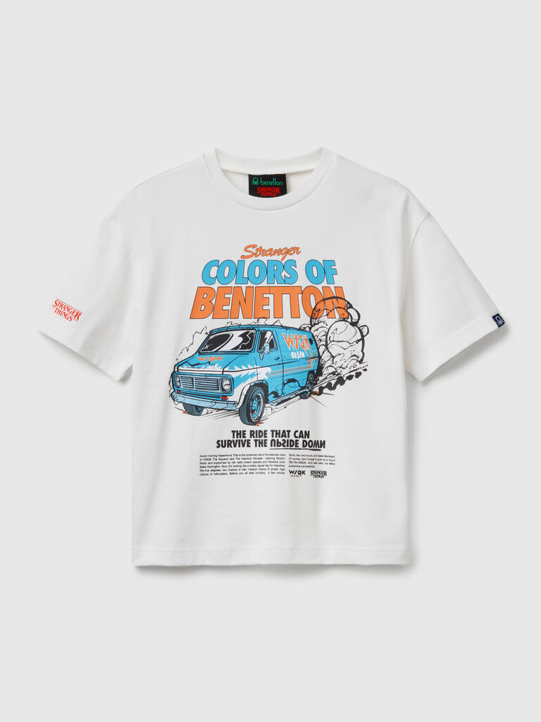 T-shirt with Stranger Things print