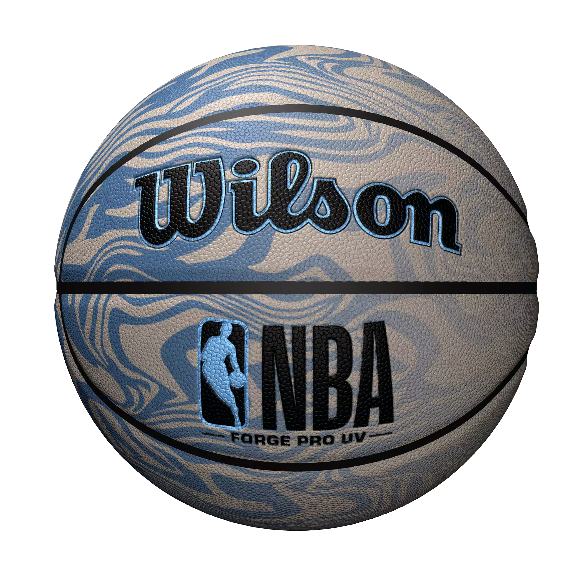 Wilson NBA Forge UV Basketball, Size 7, Assorted & Dynamic Colours