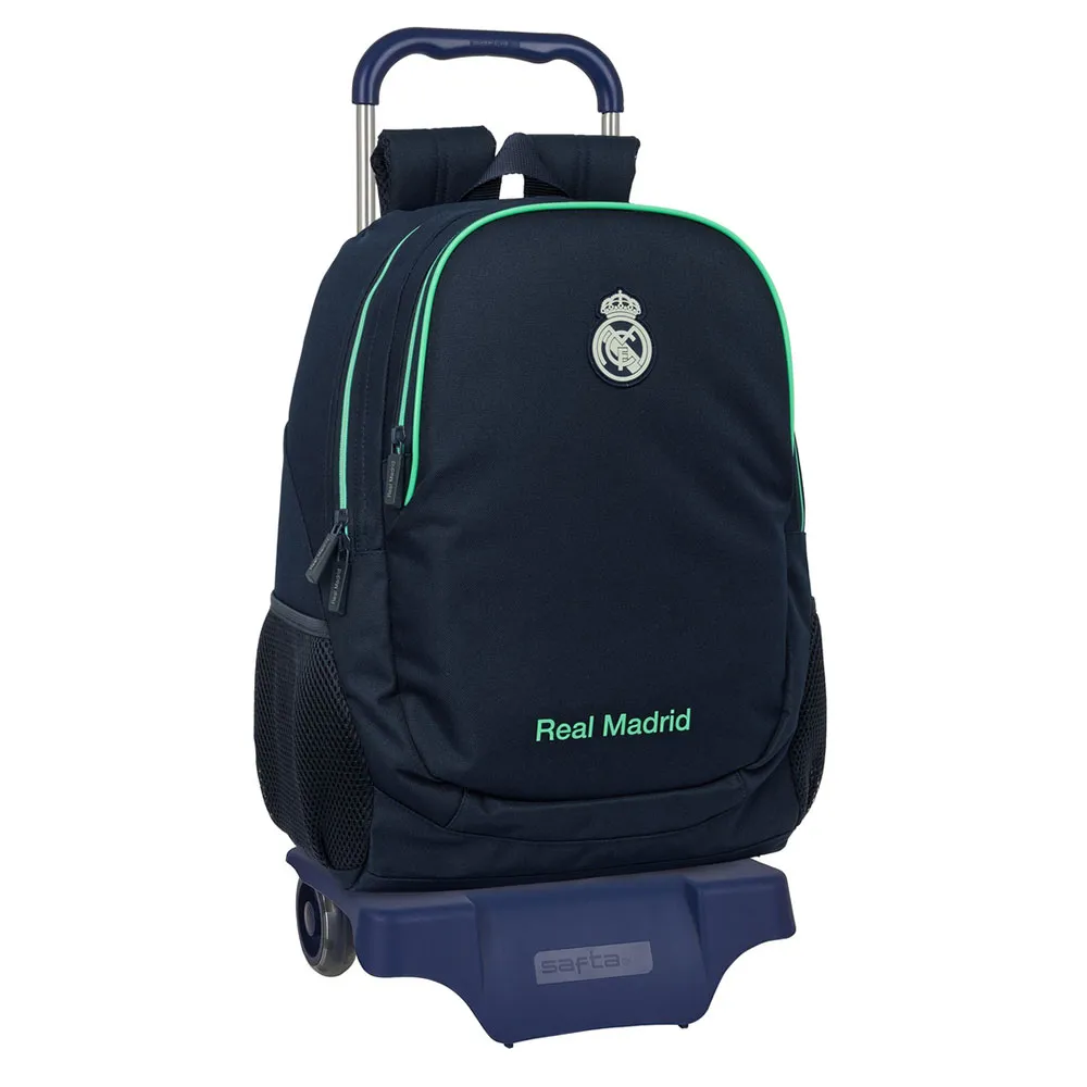 Safta Real Madrid 2nd Kit 25/26 20.1L 32x42x15 cm Wheeled Backpack