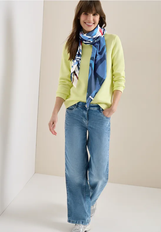 Tuch mit Muster aus Modal