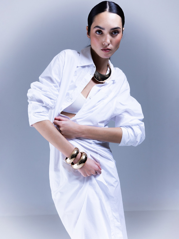 Robe pernette blanc
