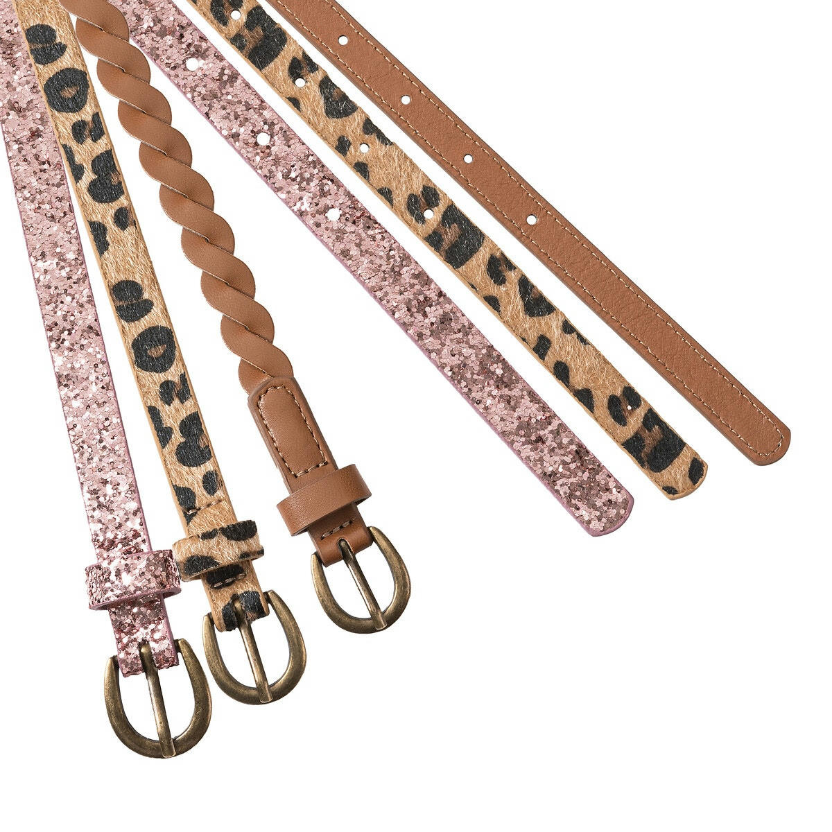 Lot de 3 ceintures fille