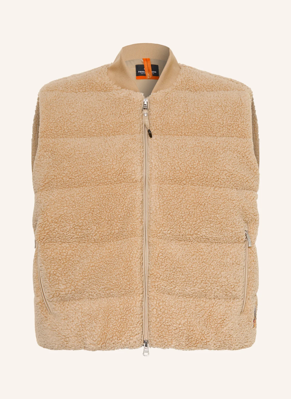 PARAJUMPERS Daunenweste SIMAW aus Teddyfell