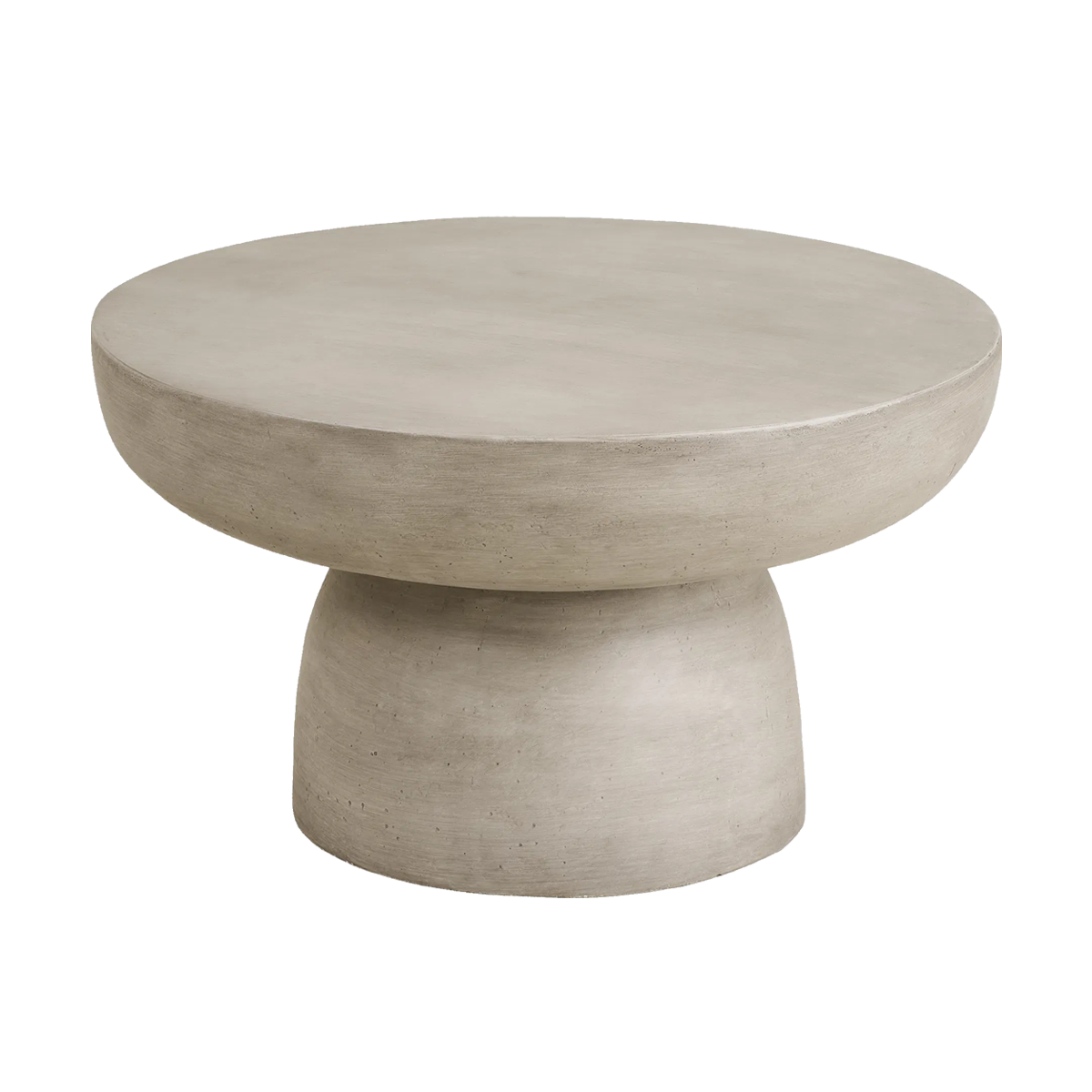 Artichok Tycho fiberclay salontafel grijs - Ø70 x 40 cm