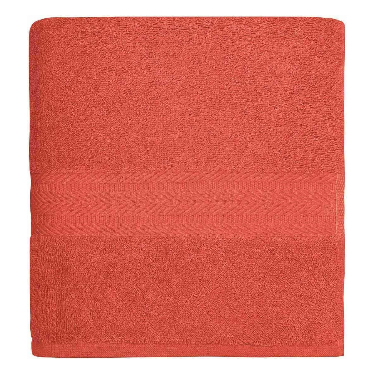 LUXURY - Drap de bain 550gr/m²  framboise 70x140 cm