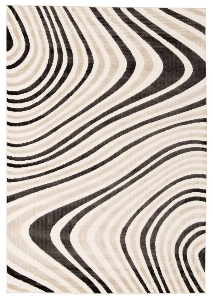 ECARPET Zuma Indoor Area Rug, Taupe, Assorted Sizes