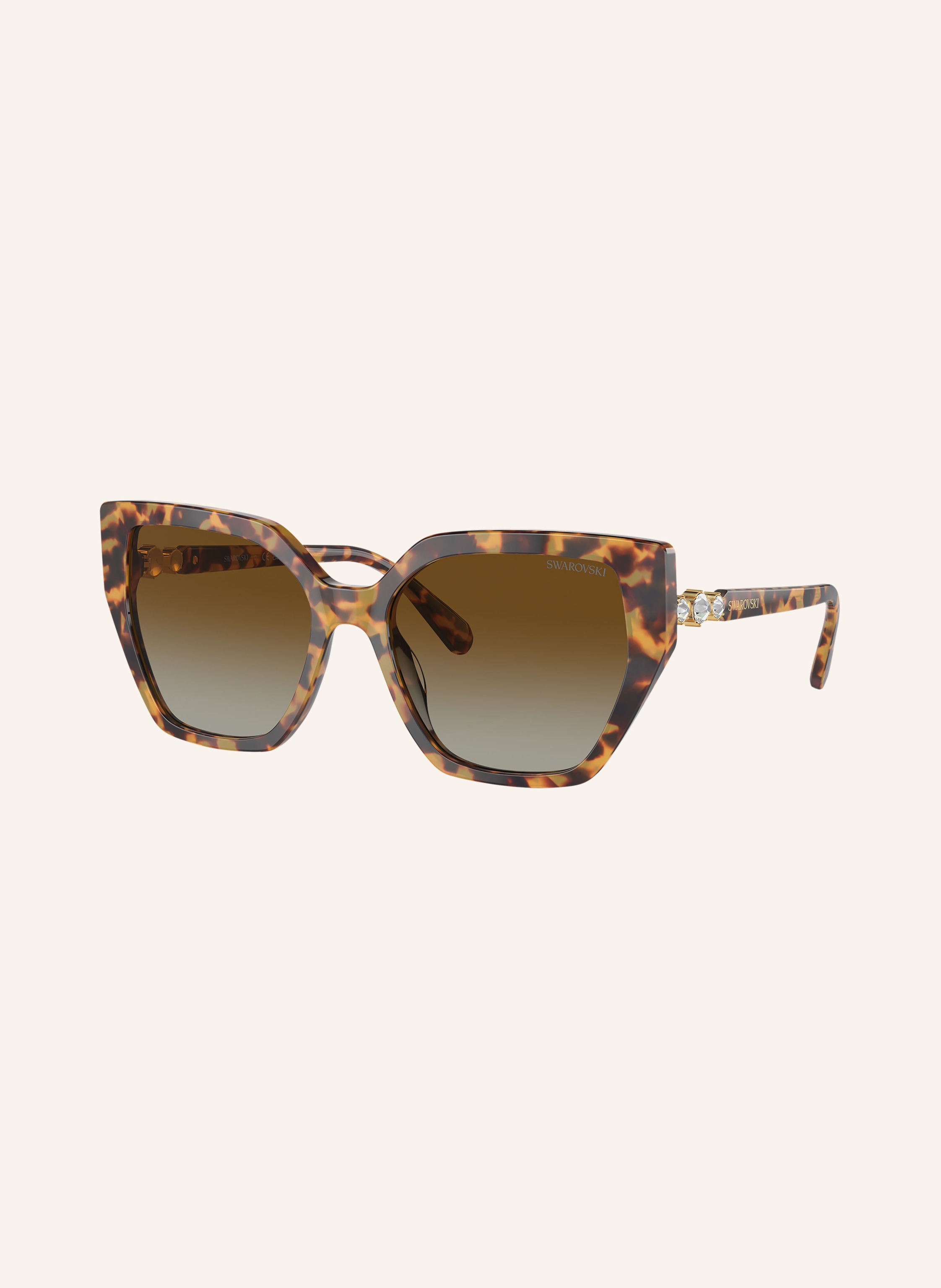 SWAROVSKI Sonnenbrille SK6016 mit Swarovski Kristallen