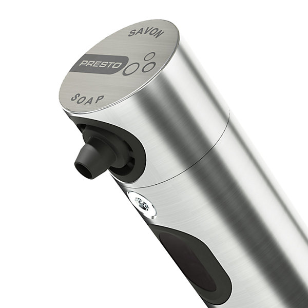 Distributeur de savon infrarouge 1L PRESTO Linea inox brossé