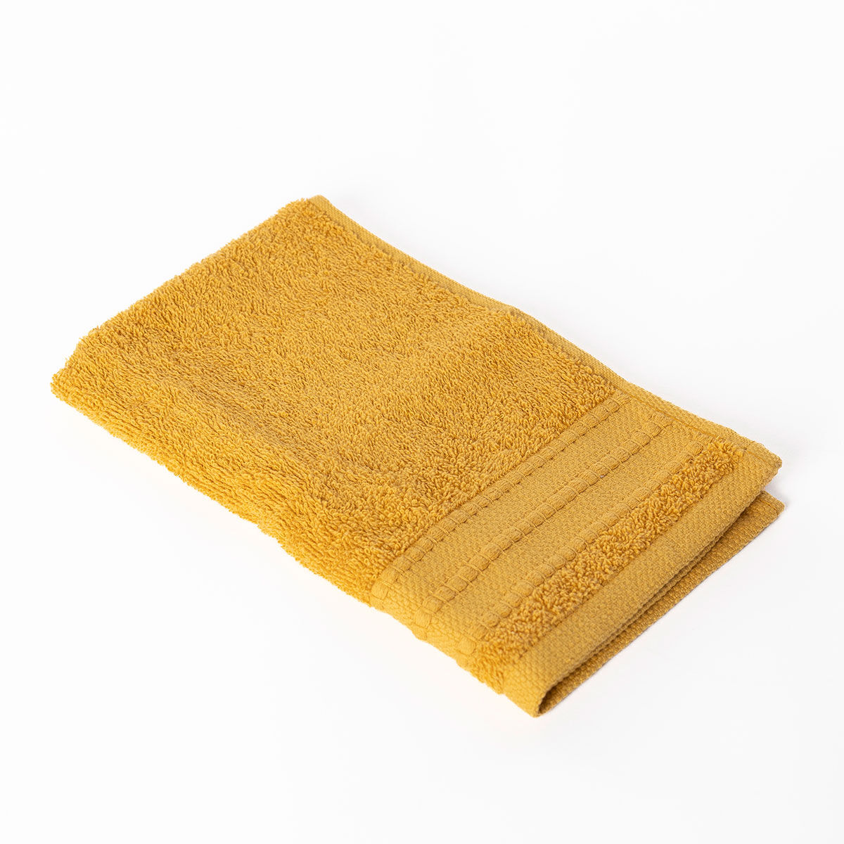 Toalha ESSENZA amarelo de algodão 30x50cm