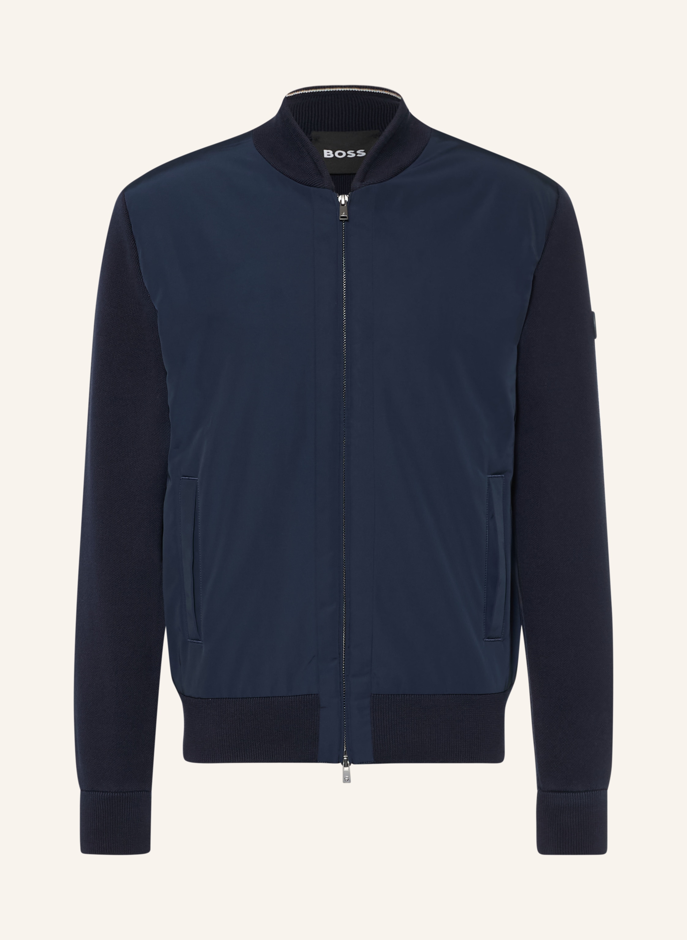 BOSS Blouson LEVAIO im Materialmix