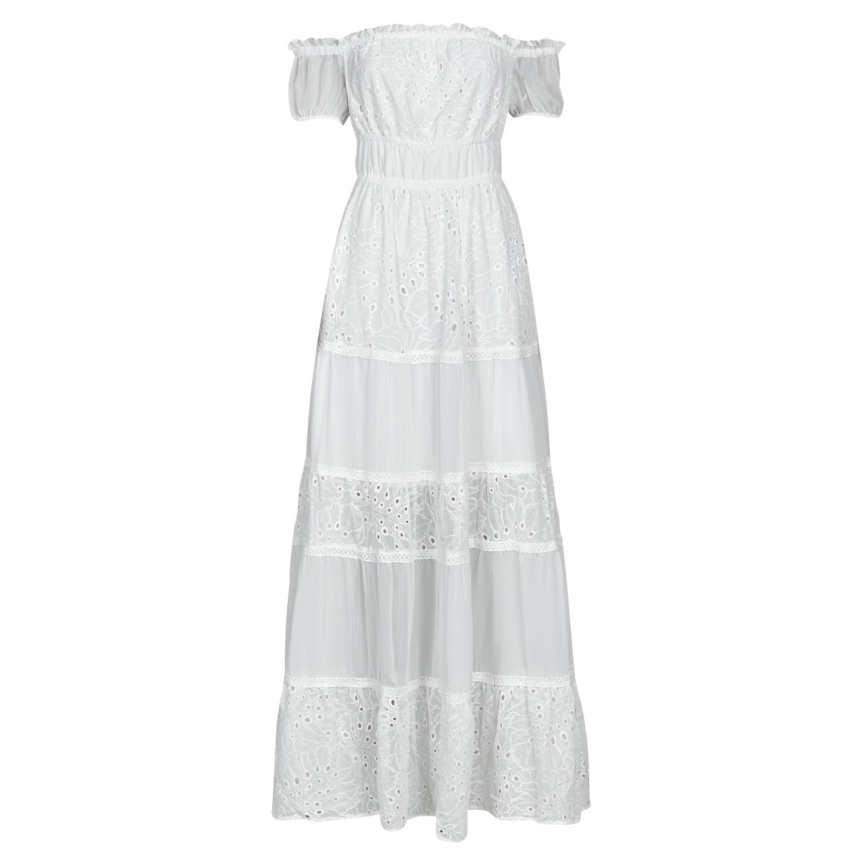 Guess - ZENA LONG DRESS - White
