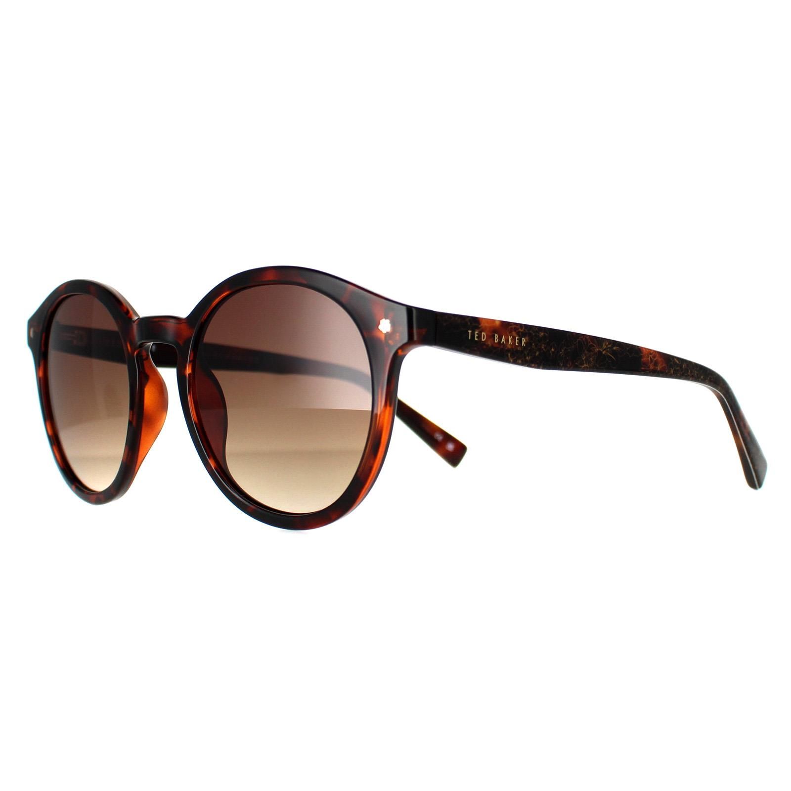 Ted Baker Round Double Champagne Demi Brown Gradient TB1677 Fleur