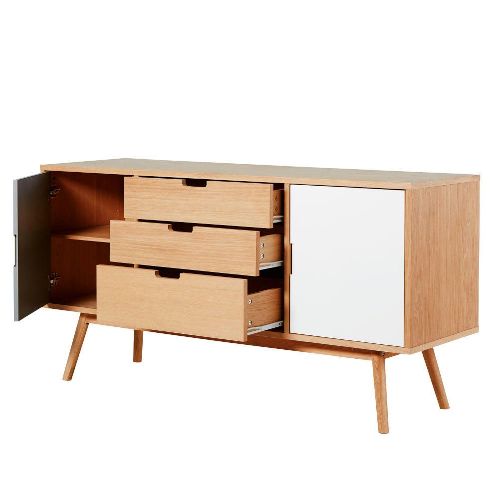 Fjord - Buffet vintage 2 portes 3 tiroirs