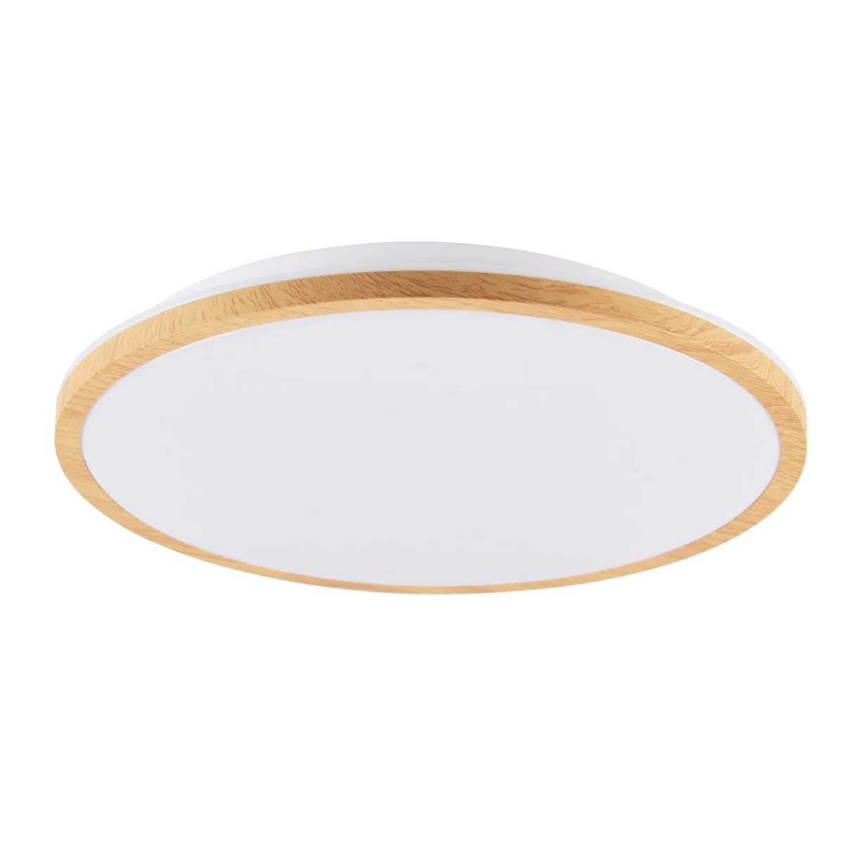 Plafon WOODY okrągły biały LED 1x15W 28cm 1600lm IP20 Polux