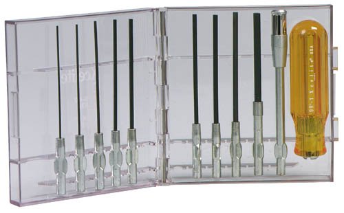 Xcelite 99PS40 Allen Hex Screwdriver Set, 11-Piece