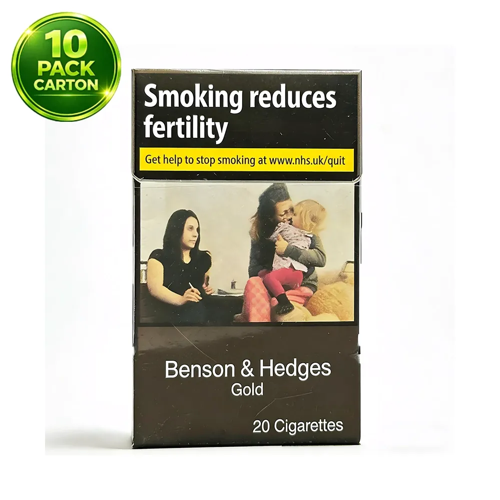 Benson & Hedges Gold Carton x 10 Packs /1 Carton