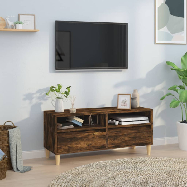 Szafka pod TV przydymiony dąb 100x34.5x44.5 cm