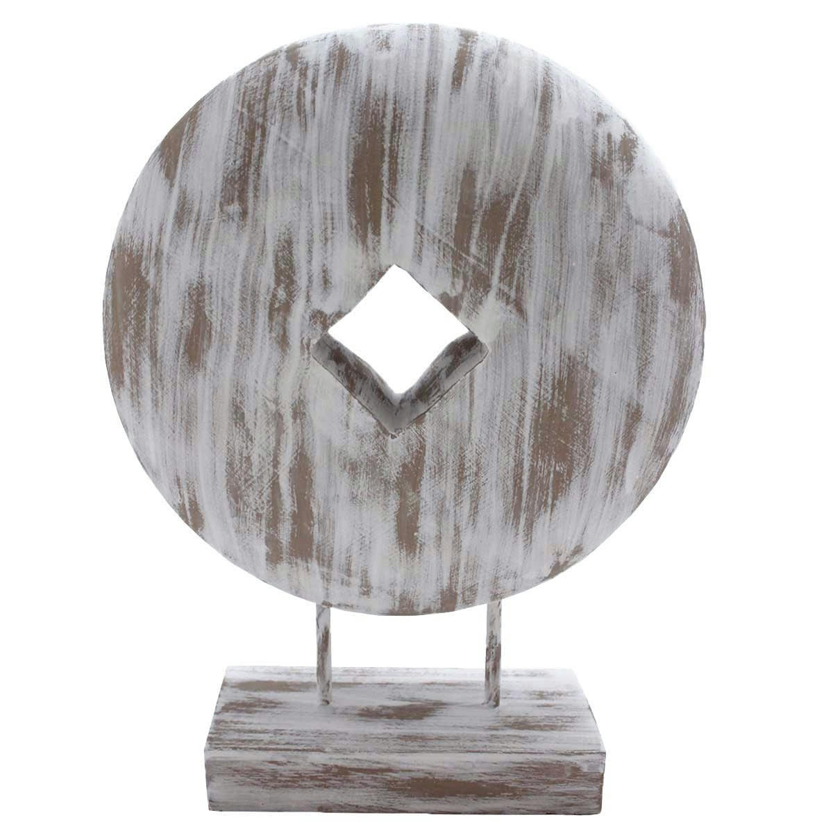 CRIPTANA - Statuette h 40 cm  blanc 30x9x40 cm