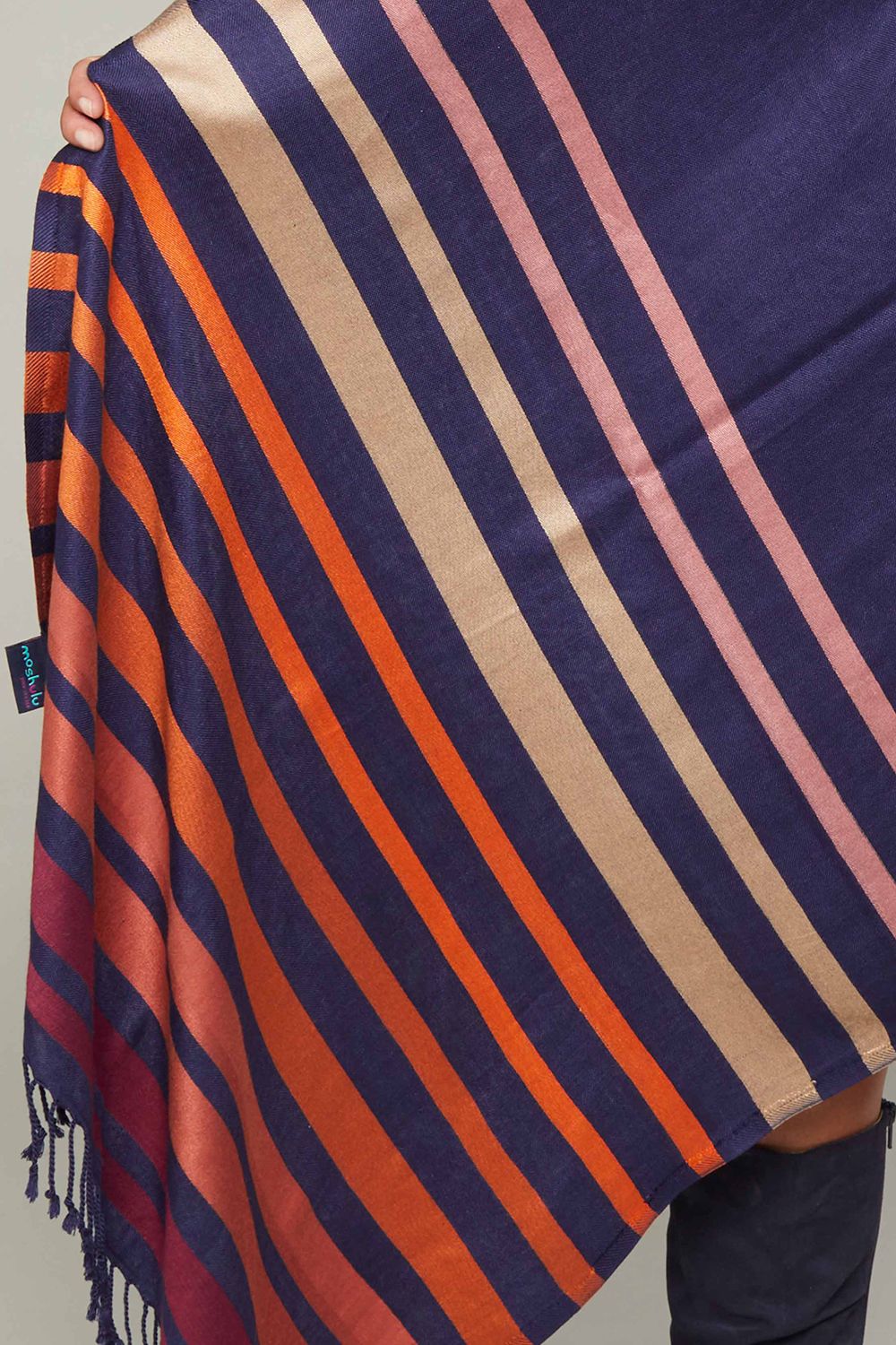 Moshulu Ursa' Stripe Patterned Scarf