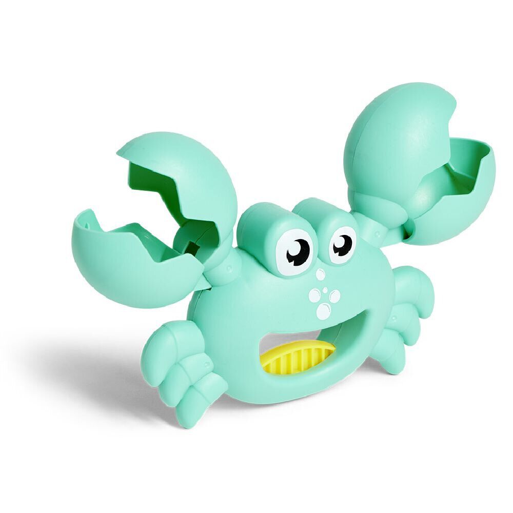 Pince à sable et coquillage forme crabe plastique (2 modèles)