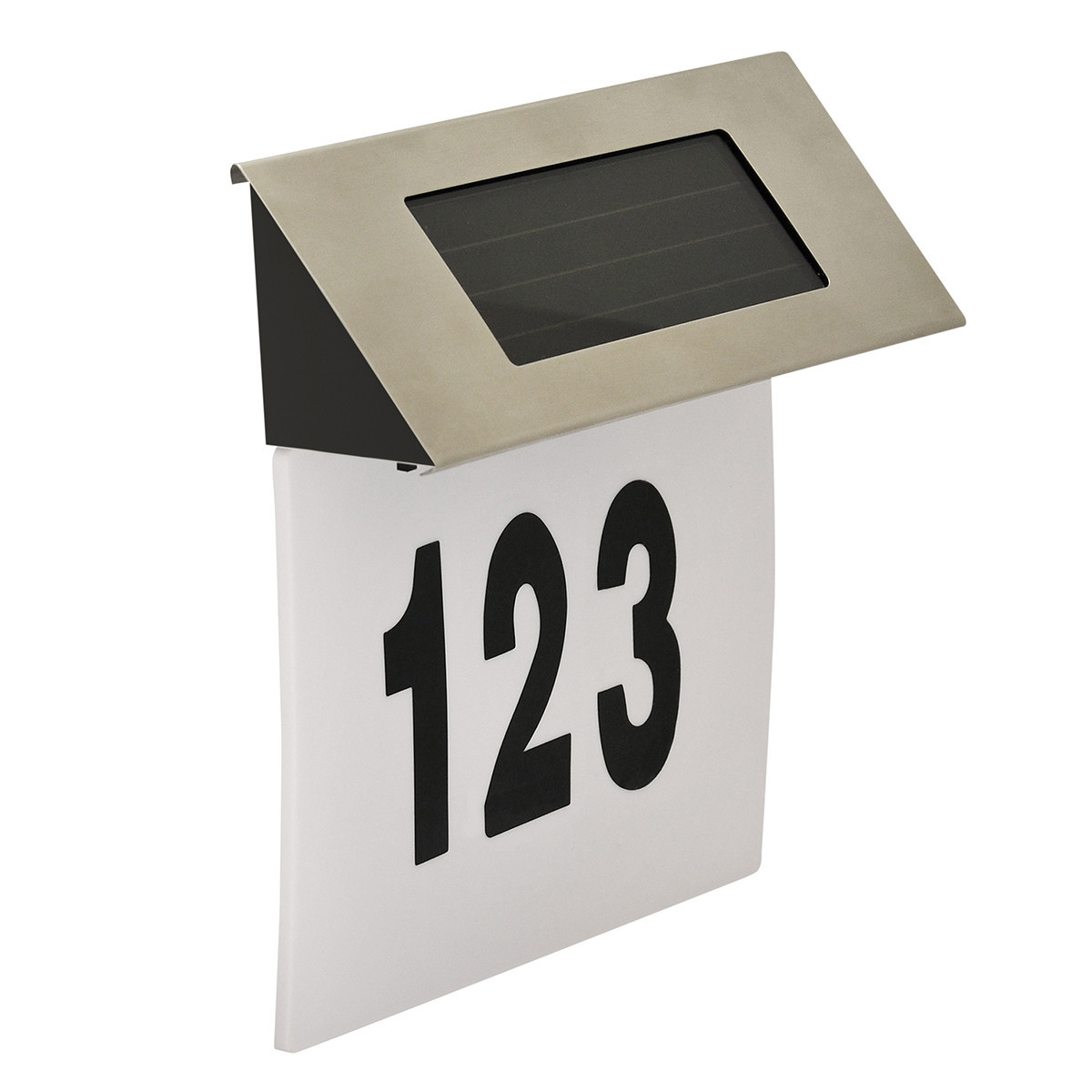 Lampa solarna LED PODŚWIETLANY NUMER DOMU 309570 Polux