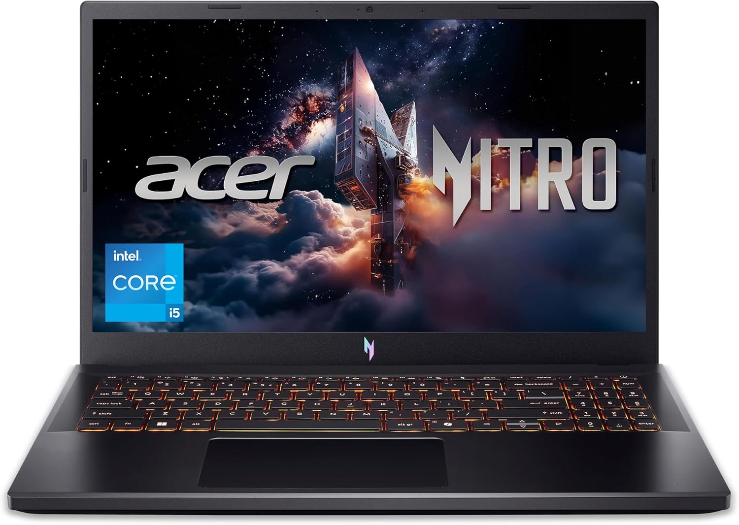 acer Nitro V Gaming Laptop | Intel Core i5-13420H Processor | NVIDIA GeForce RTX 4050 Laptop GPU | 15.6 FHD IPS 165Hz Display | 8GB DDR5 | 512GB Gen 4 SSD | Wi-Fi 6 | Backlit KB | ANV15-52-586Z