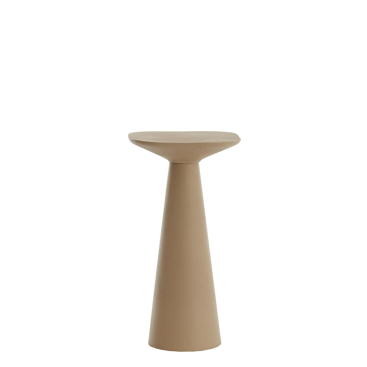 Light & Living bijzettafel Abala - taupe - 28x28x53cm