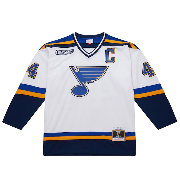 Chris Pronger St. Louis Blues 1999-00 Power Play Jersey - White