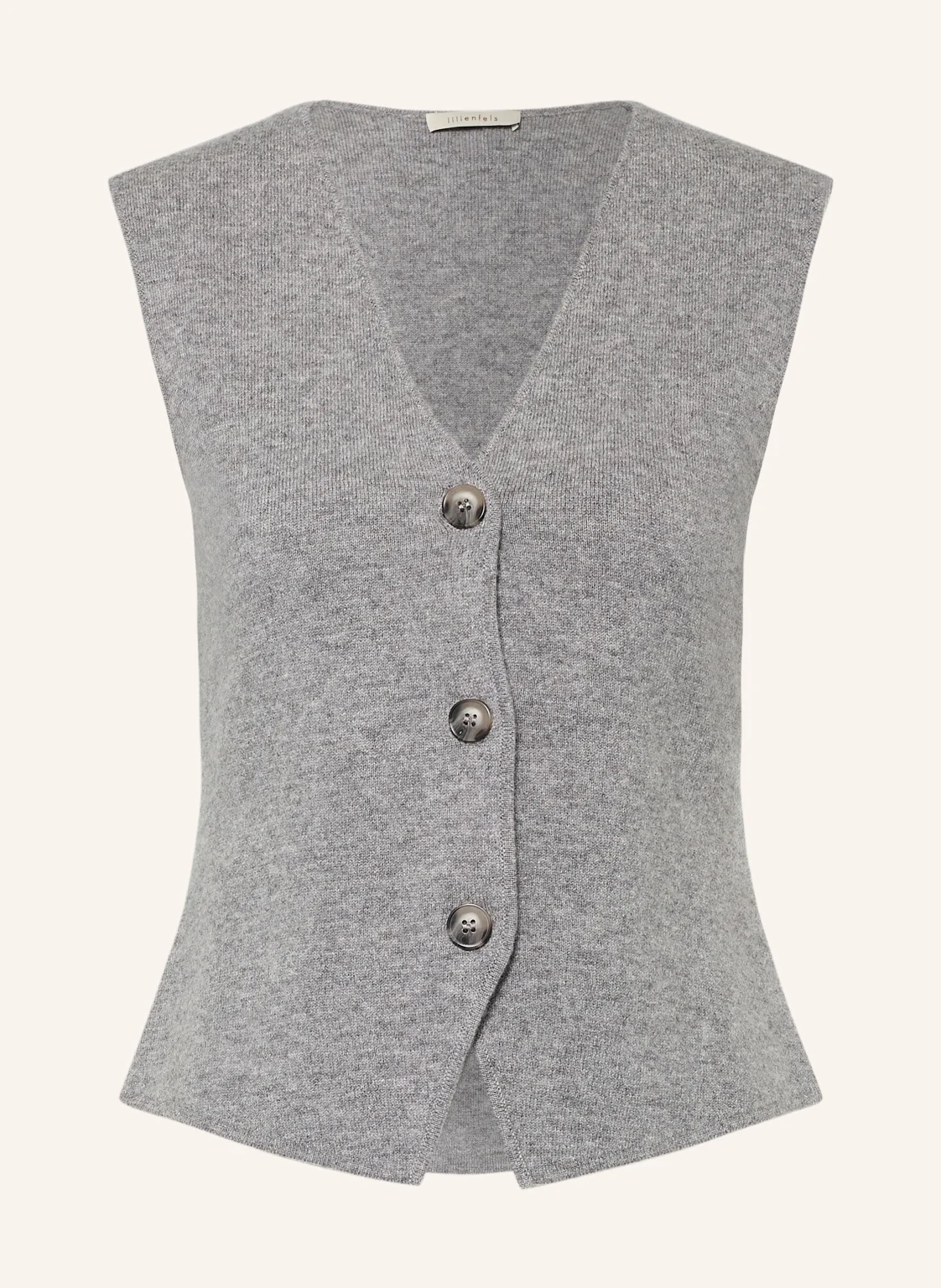 lilienfels Strickweste mit Cashmere