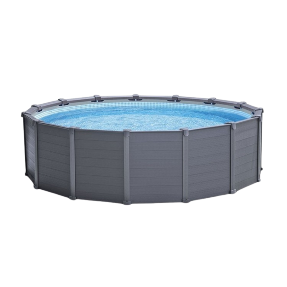 Liner piscine Graphite 4,17 x 1,09 m 2ème version