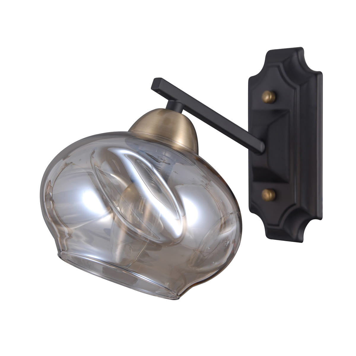 Kinkiet czarny BASTIANO 1xE14x40W wym:19x16x23cm IP20 Italux